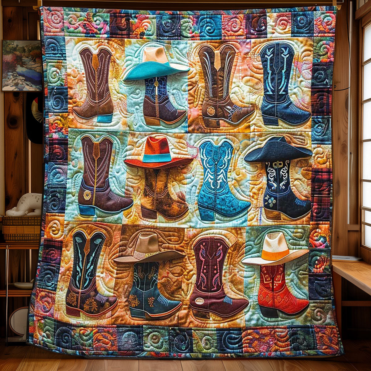 Rustic Boots WN2108058CL Quilt