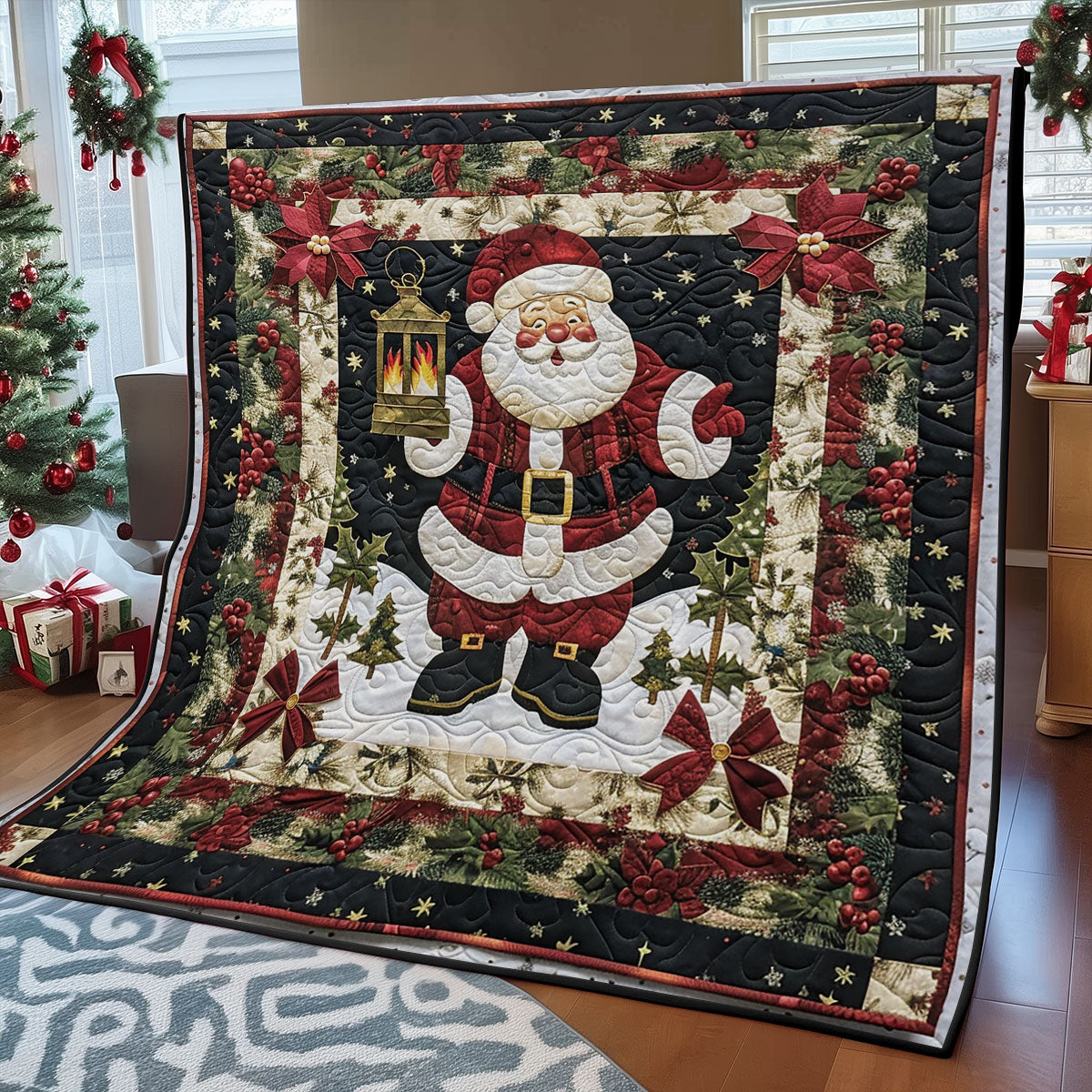 Santa Workshop SR1508024CL Quilt