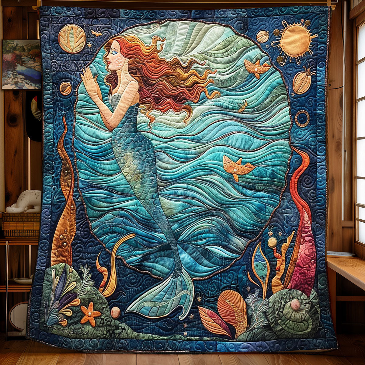 Sea Goddess WN2208153CL Quilt