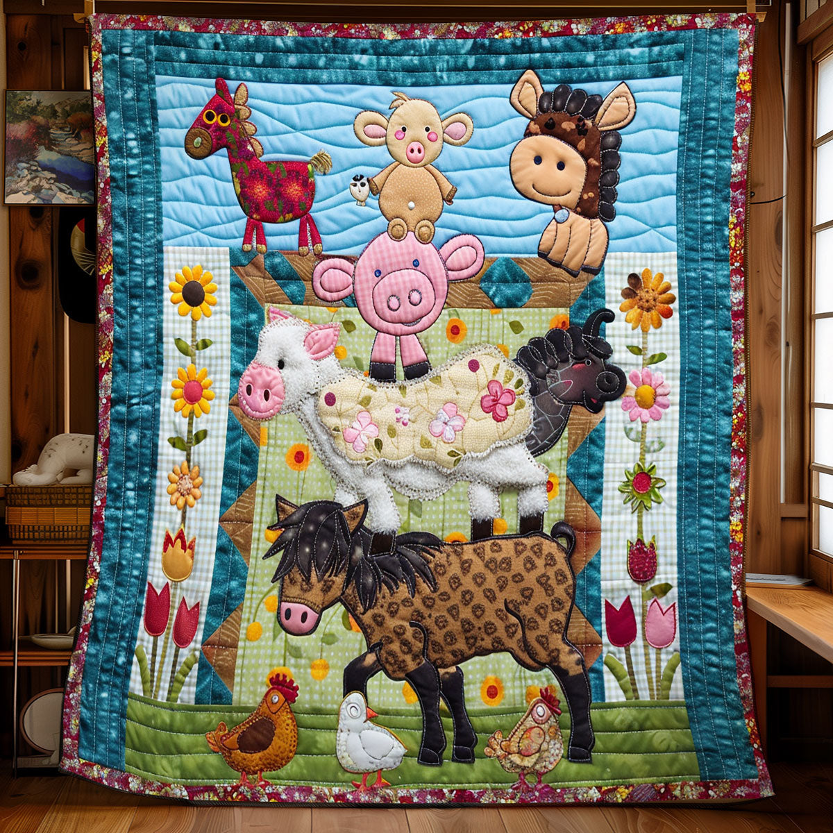 Smiling Harvest WN2208119CL Quilt