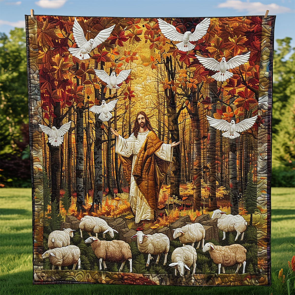 The Light God WM2908011CL Quilt