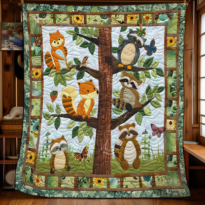 Treehouse Tails WN2208109CL Quilt