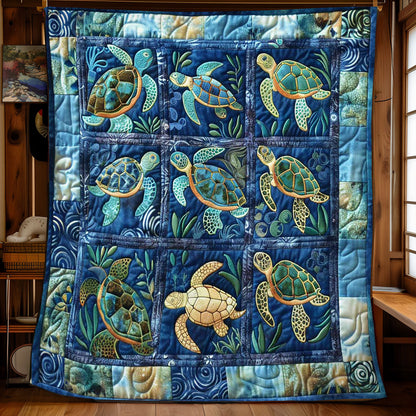 Turtle Quest WN2108072CL Quilt