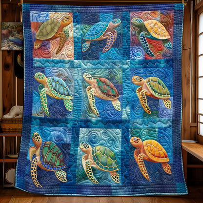 Turtle's Marine Wonderland WN2408106CL Quilt