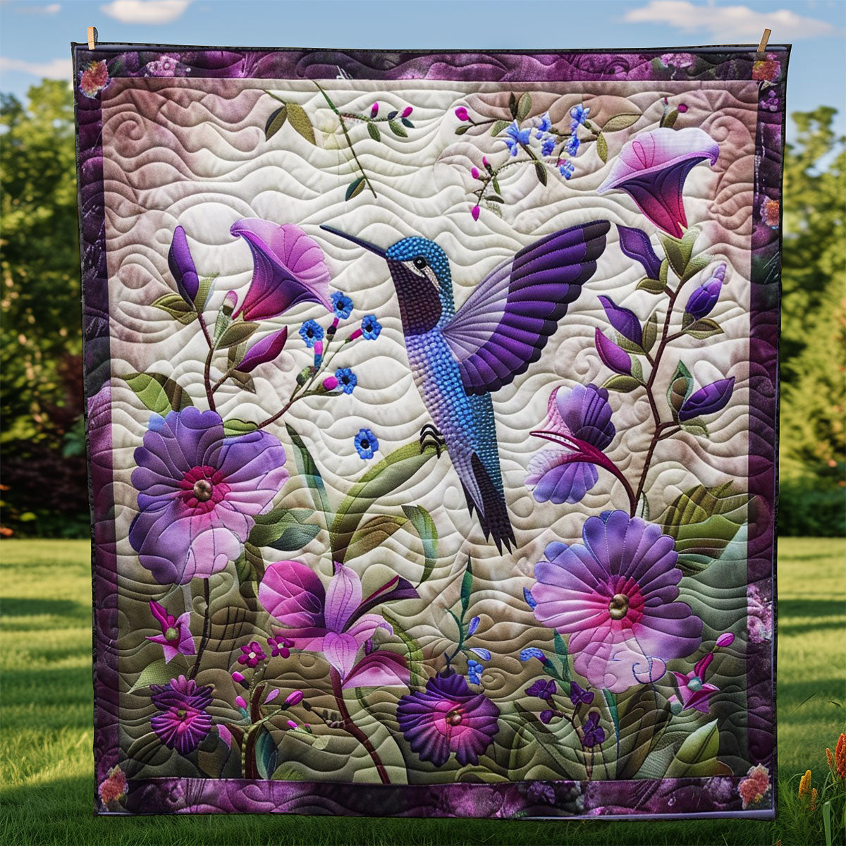 Twinkle Hummingbird WM2808006CL Quilt