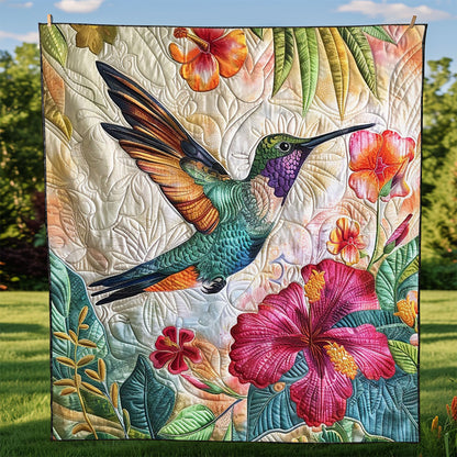 Vibrant Hummingbird WM0909015CL Quilt