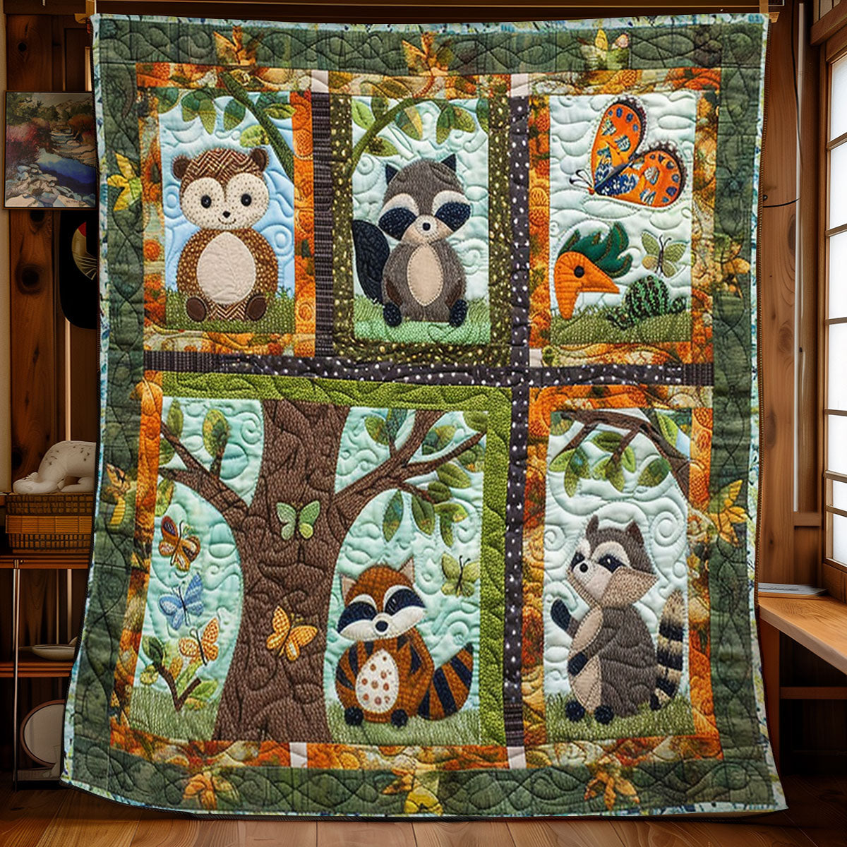 Wildlife Wonders WN2208108CL Quilt