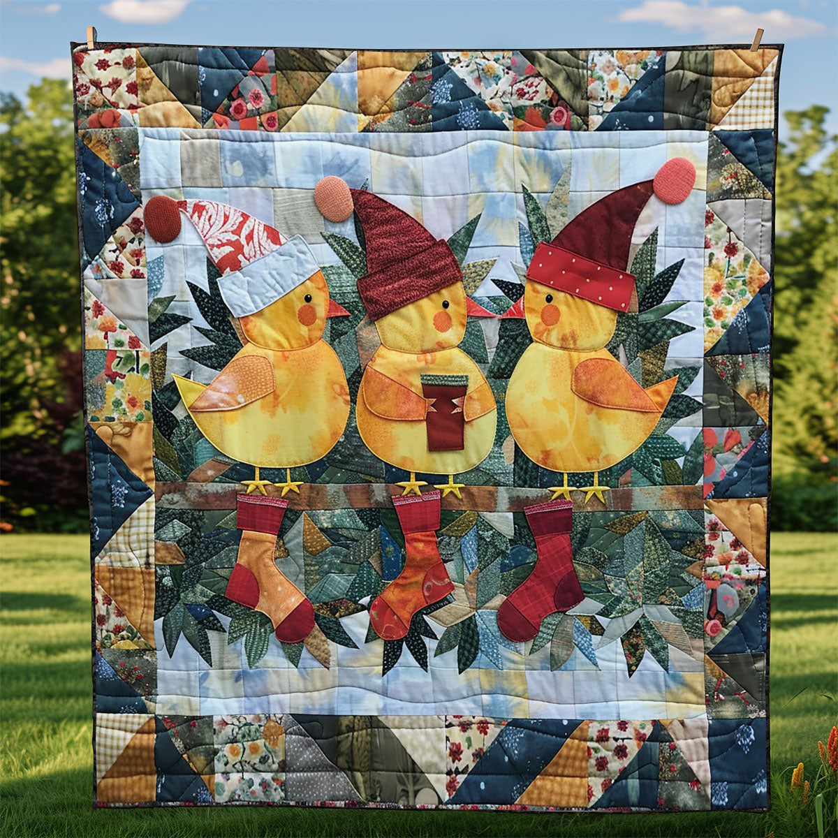 Winter Bird WM2808023CL Quilt