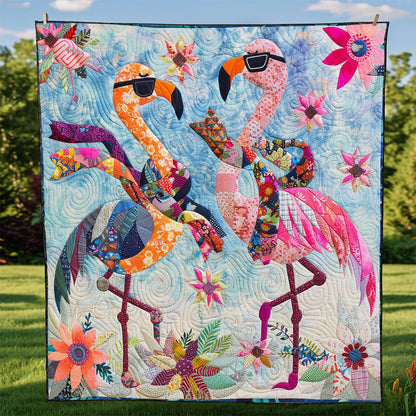 Winter Flamingo WM2808078CL Quilt