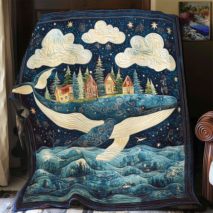 Magic Whale In Cloud WY1001180CL Quilt