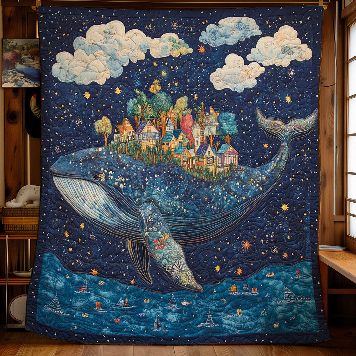 Magic Whale WY1001181CL Quilt