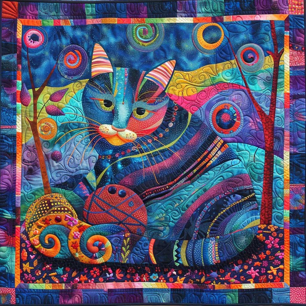 Magical Cat WM2108022CL Quilt