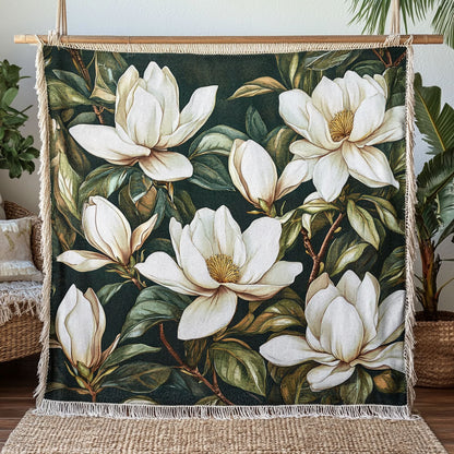 Magnolia Charm CW1901011CL Woven Throw Blanket
