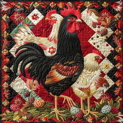 Majestic Chickens WM0509013CL Quilt