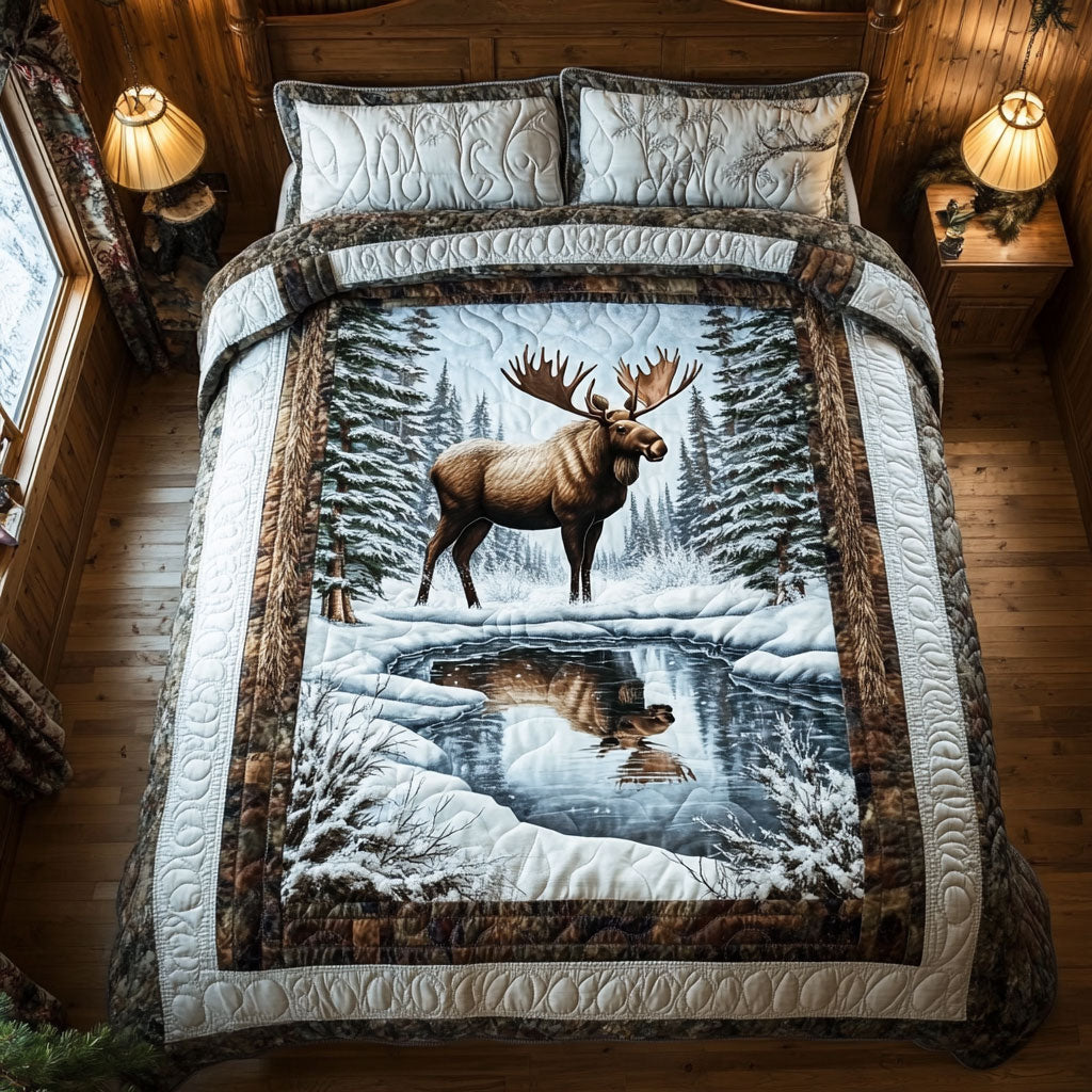Majestic Moose YR2701031CL Duvet Cover Set