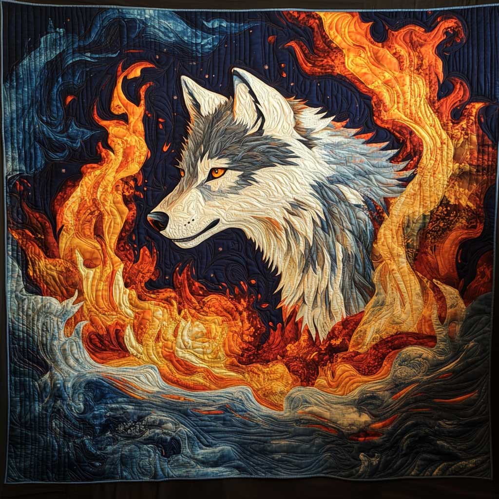 Majestic Wolf WJ0608023CL Quilt