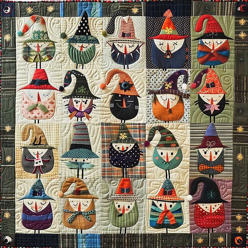 Mini Cute Snowman WM1408043CL Quilt