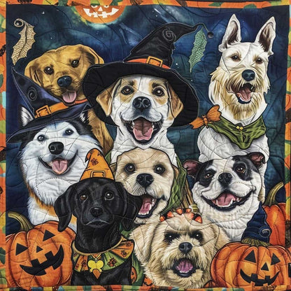 Mischievous Dogs WM2308052CL Quilt