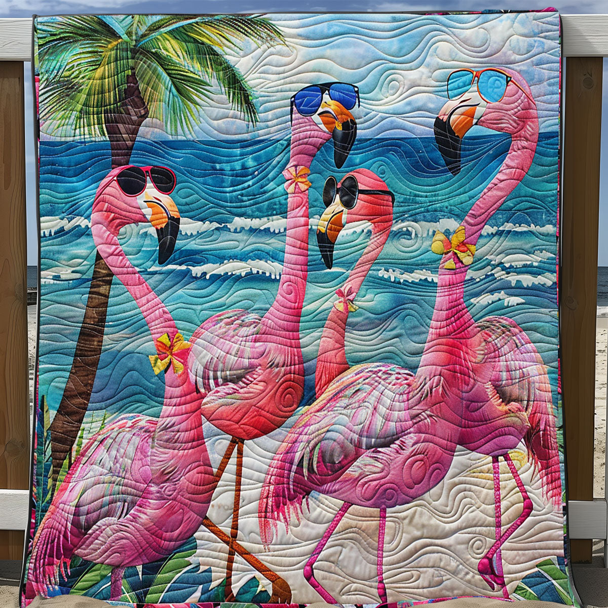 Flamingo Gala SR1008045CL Quilt