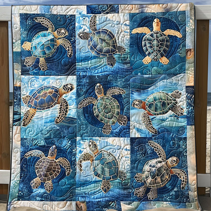 Ocean Turtles SR1008019CL Quilt