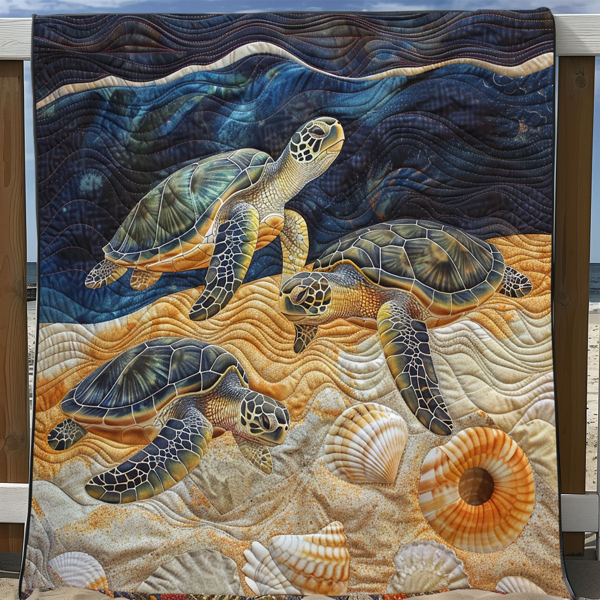 Sea Turtle SR1008027CL Quilt