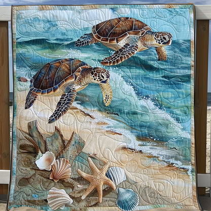 Turtle Ocean SR1008016CL Quilt