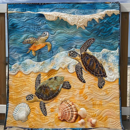 Turtle Ocean SR1008023CL Quilt