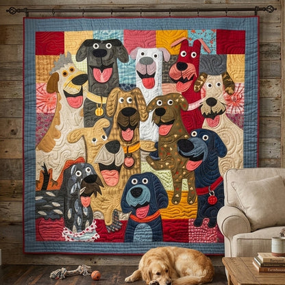 Happy Dogs WM0808001CL Quilt