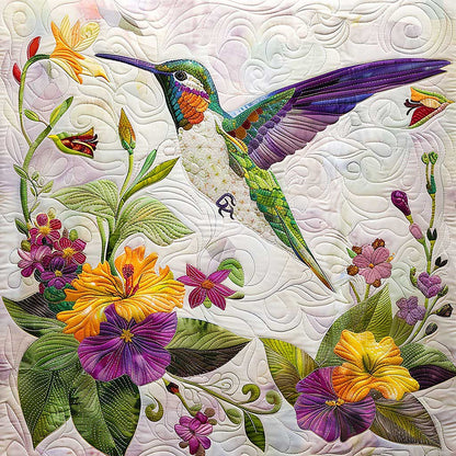 Morning Hummingbird Harmony WM1608013CL Quilt