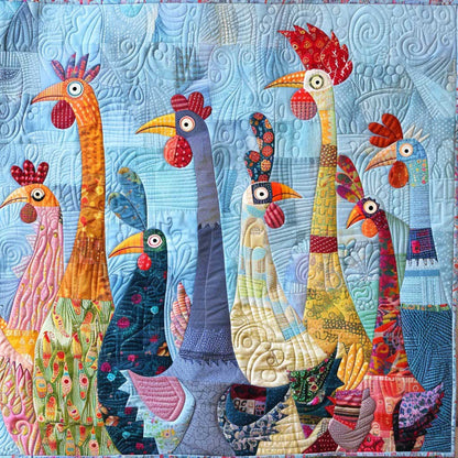 Morning Chickens WM3007001CL Quilt