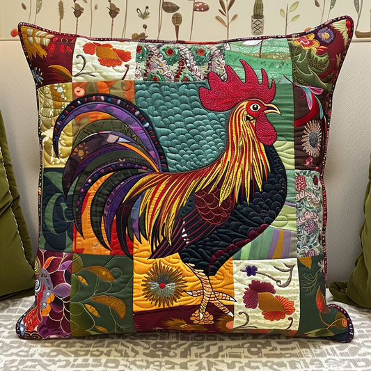 Morning Rooster XR3107042CL Quilt Pillow Case