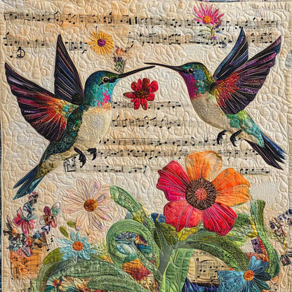 Music Hummingbirds WM0208031CL Quilt