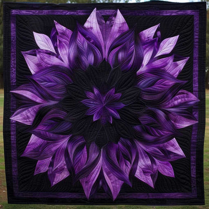 Mysterious Feathered Flower WJ2208015CL Quilt