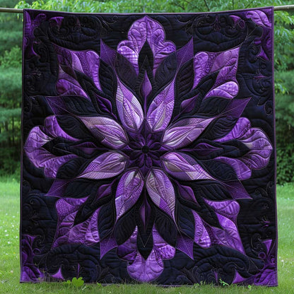 Mystic Purple Bloom WJ0609019CL Quilt