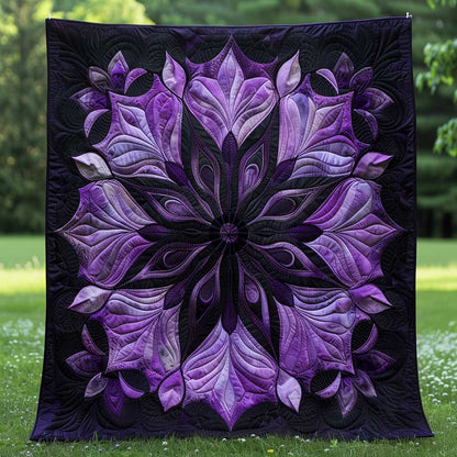 Mystic Purple Bloom WJ0909020CL Quilt