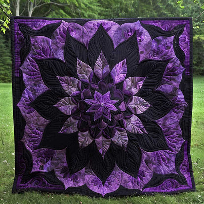 Mystic Purple Bloom WJ3008023CL Quilt