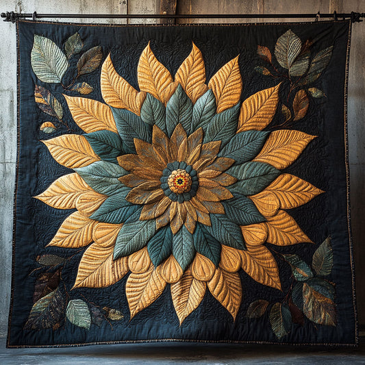 Native American Flower WJ1210010CL Quilt