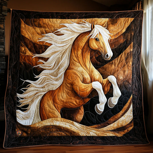 Native American Horse WJ1210012CL Quilt