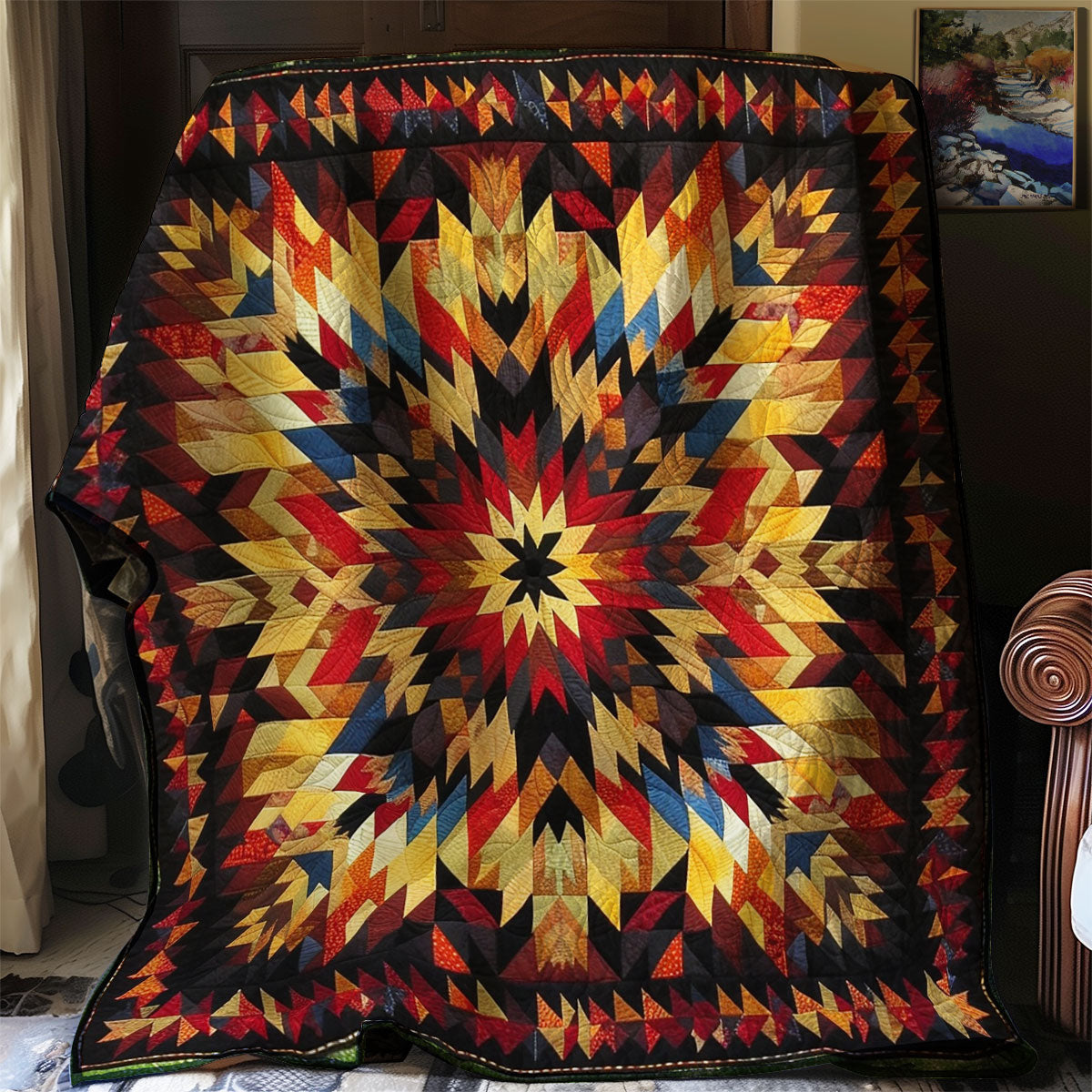 Native American Star XR1906005CL Quilt