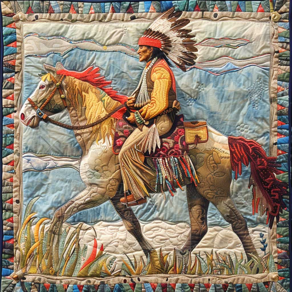 Native American WJ0908017CL Quilt