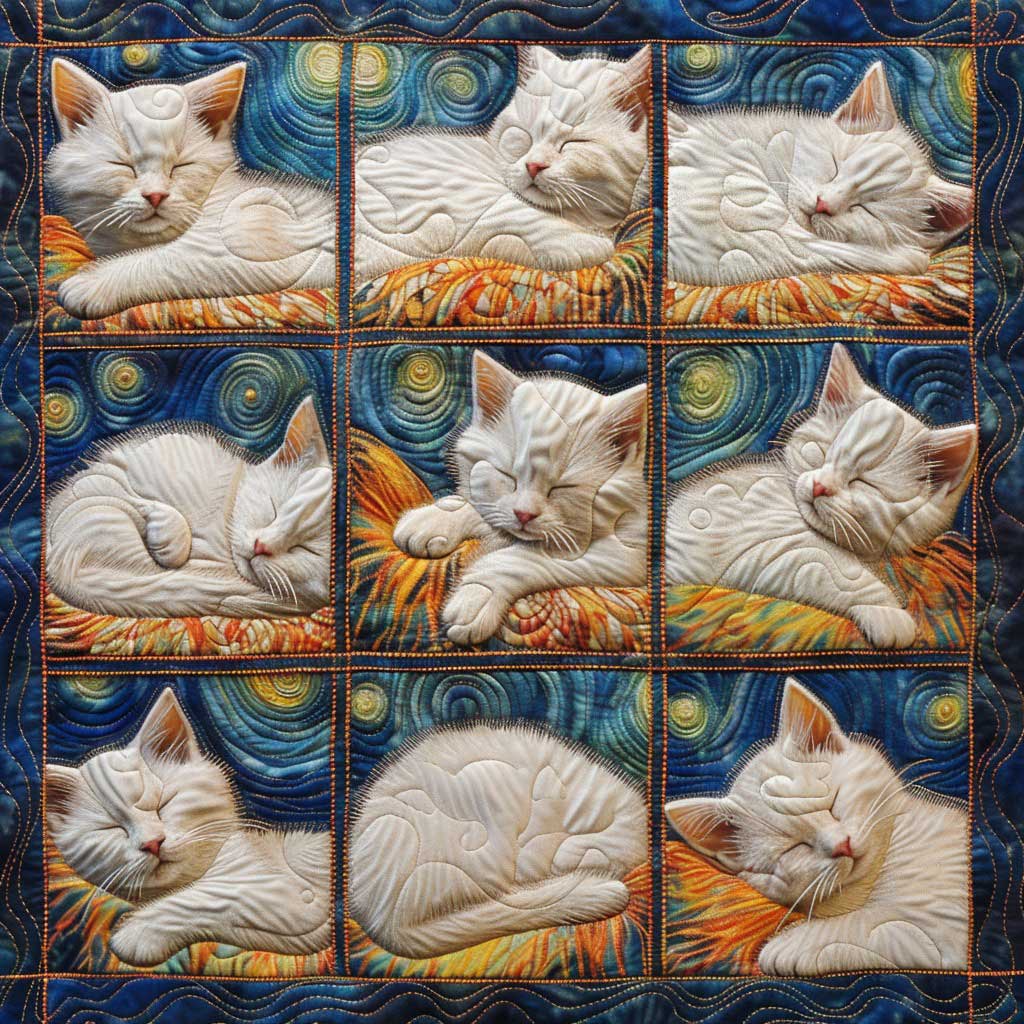 Nice Dream Cat WM2408031CL Quilt