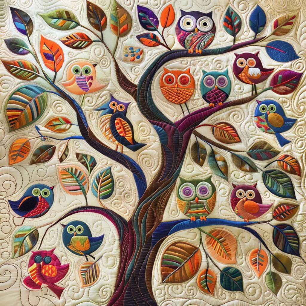 Night Tree WM0509021CL Quilt