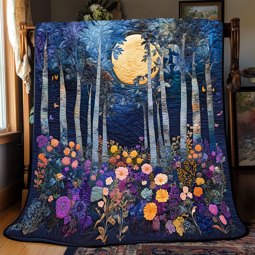 Night Flower Forest WX0702060CL Quilt