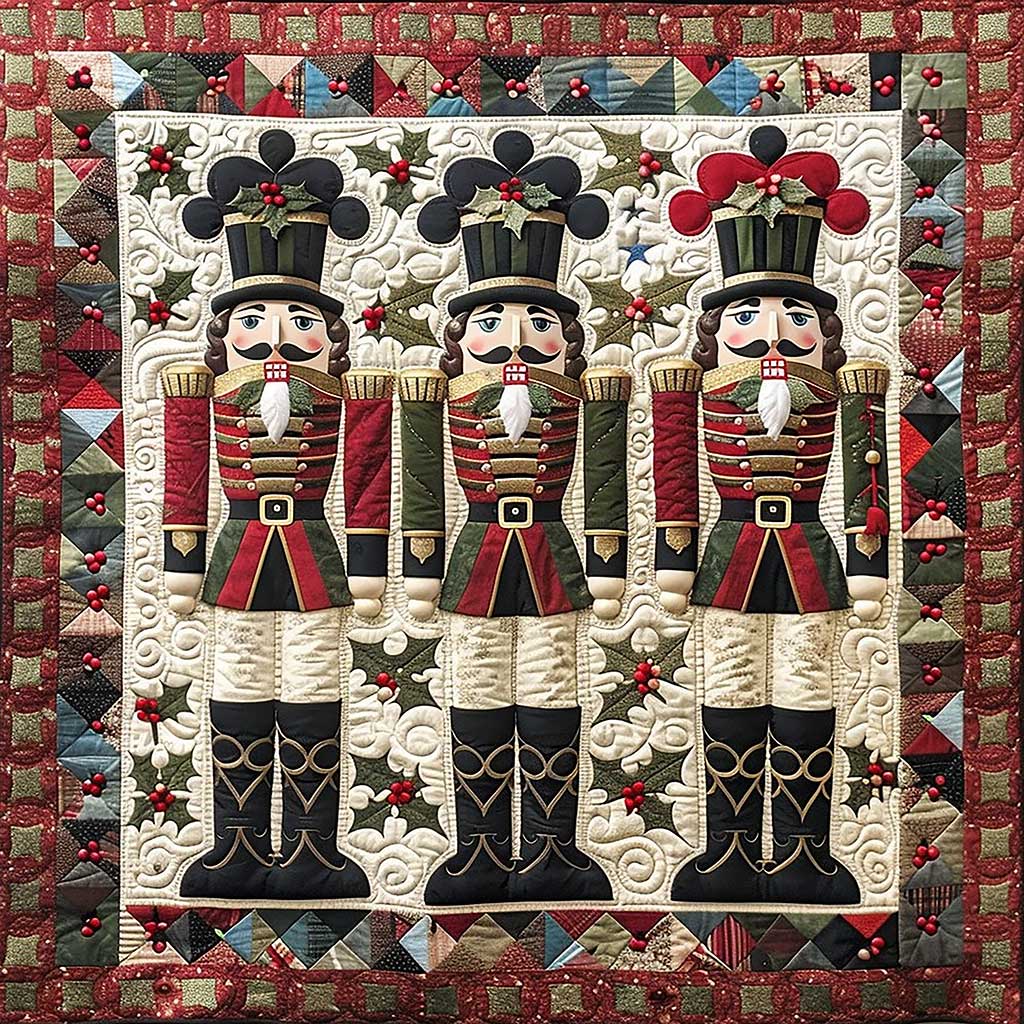 Nutcracker Christmas WM1408034CL Quilt