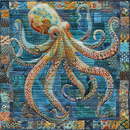 Octopus And Light Ocean WM1508002CL Quilt