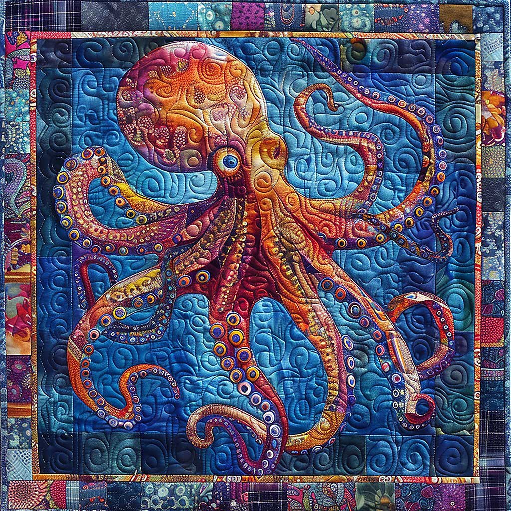 Octopus Tourist WM1508003CL Quilt