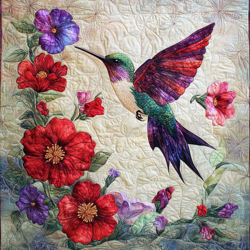 Old Hummingbirds WM0608019CL Quilt