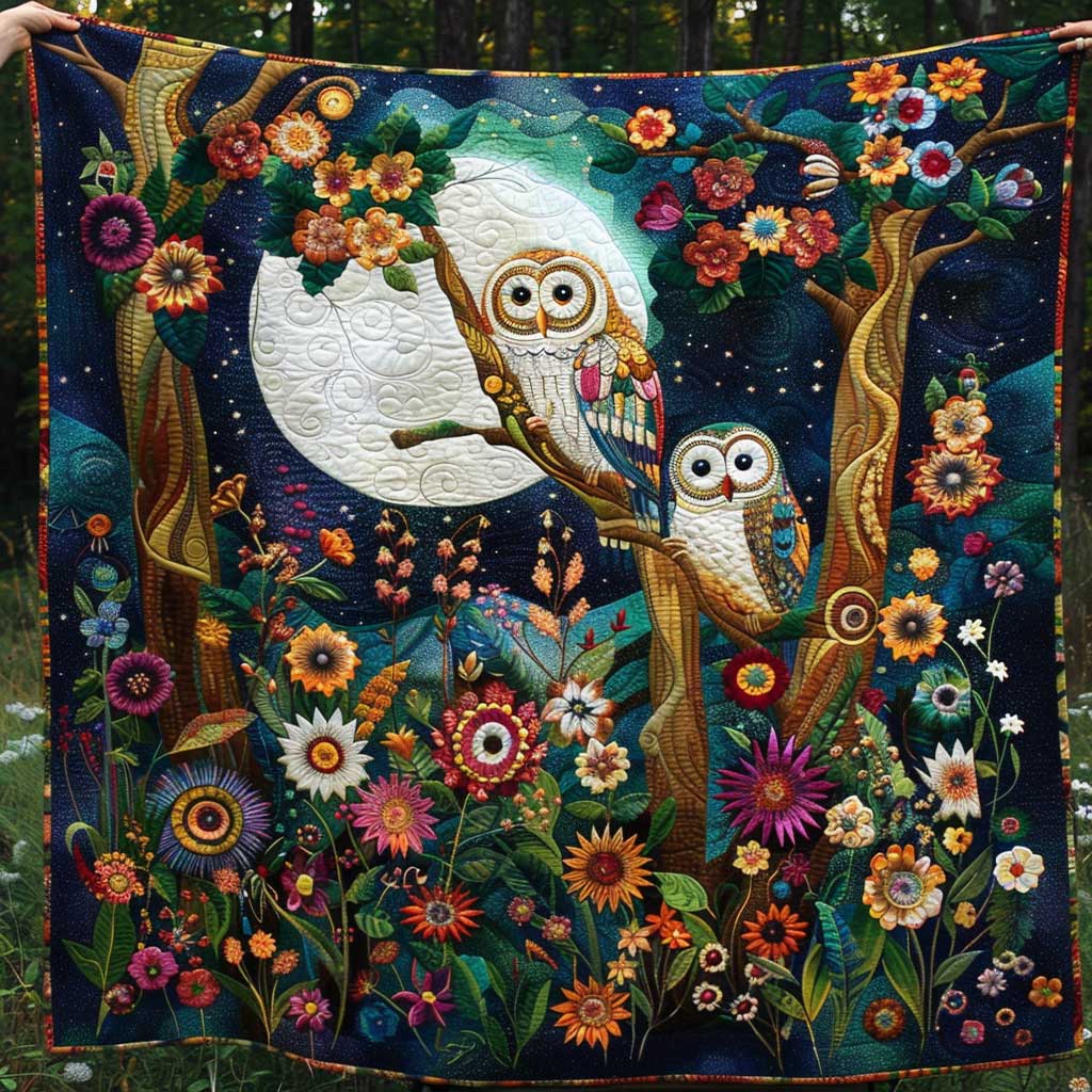 Owl Night WJ1609018CL Quilt