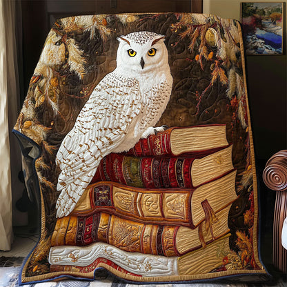 Owl And Book WY1001191CL Quilt