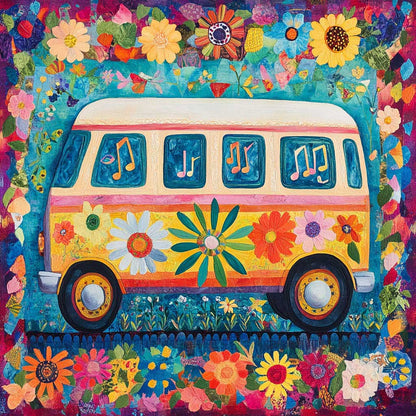 Paint Camper Van WM0308017CL Quilt